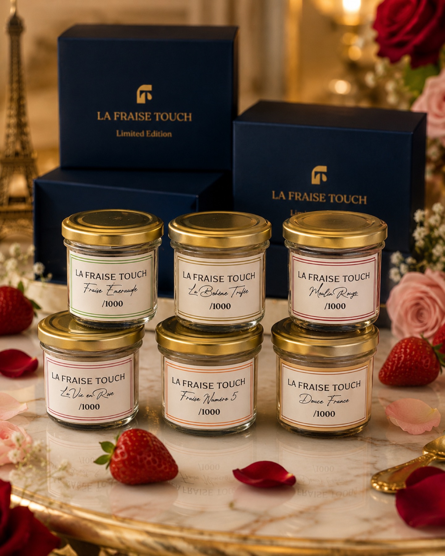 La collection complète La Fraise Touch